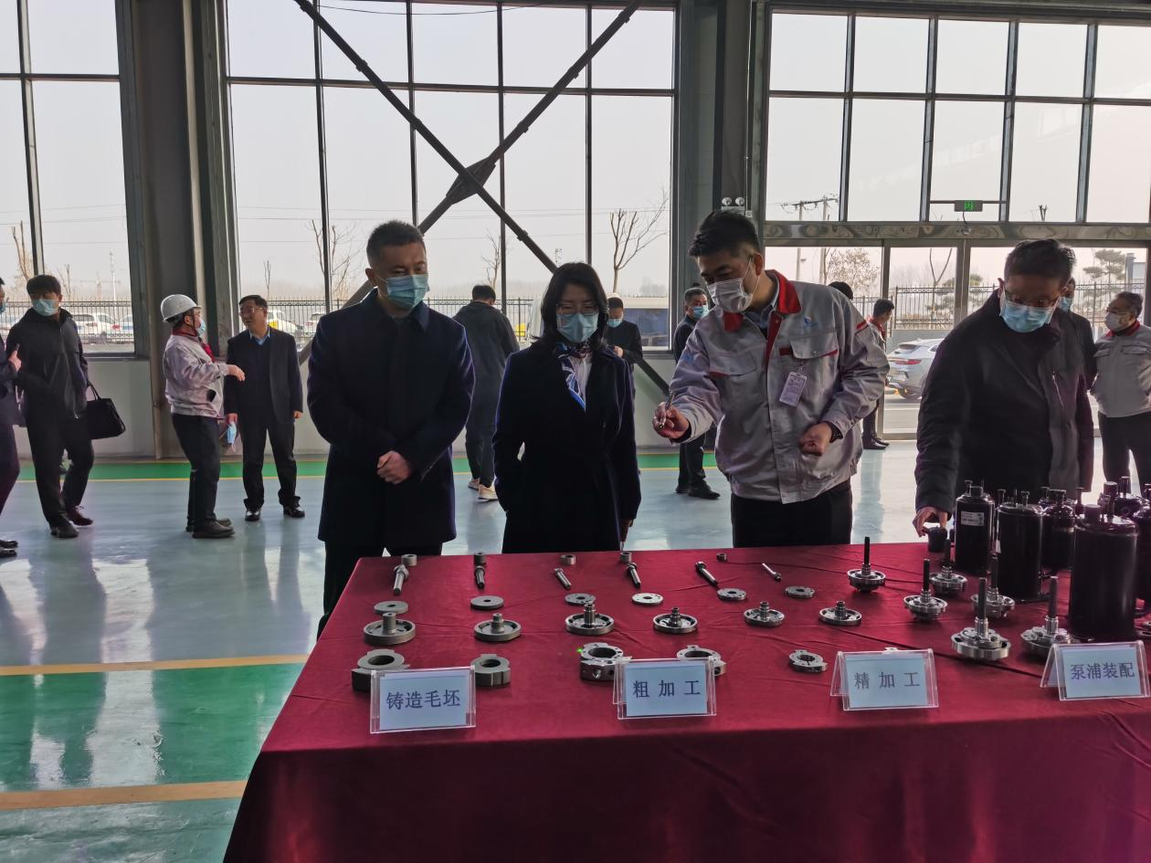 臨汾市委常委、洪洞縣委書記張潞萍一行蒞臨我司調(diào)研指導工作